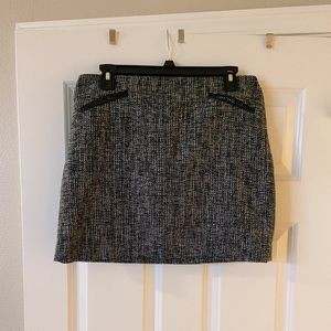 Black and White Skirt